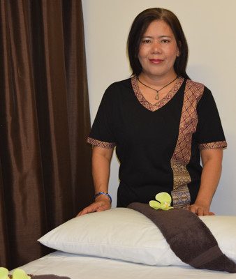 Sisadee, Thai massage therapist at Roong Thai Massage, Egham